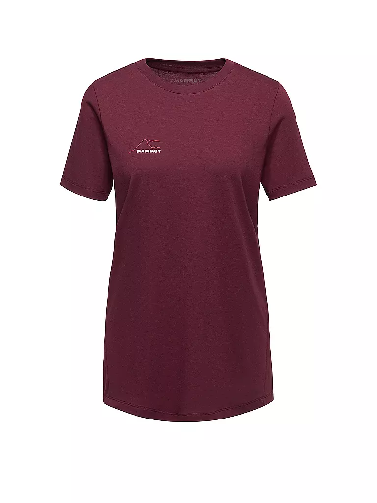 MAMMUT | Damen Funktionsshirt Tree Wool | dunkelrot