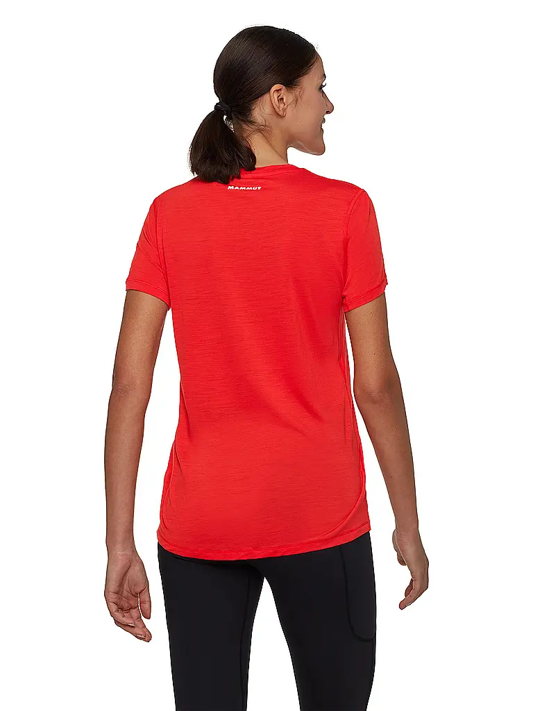 MAMMUT | Damen Funktionsshirt Tree Wool | rot