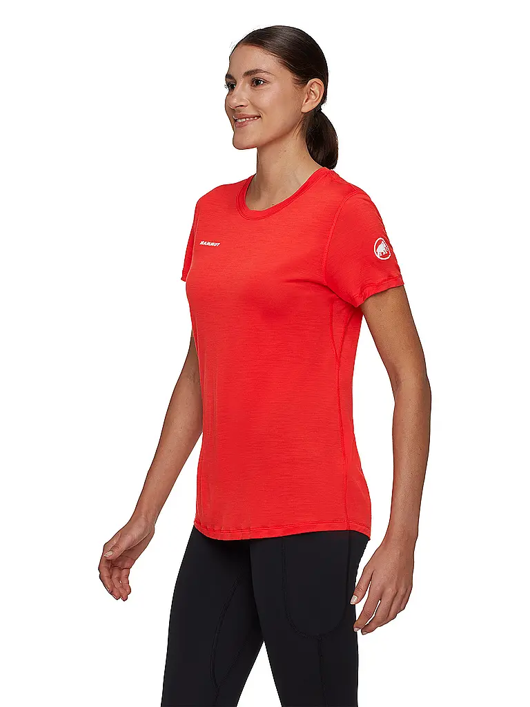 MAMMUT | Damen Funktionsshirt Tree Wool | rot