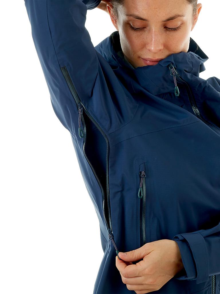 MAMMUT Damen Hardshell-Jacke Kento blau