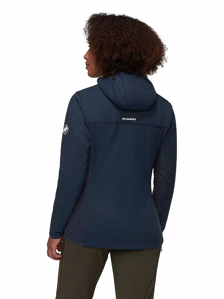 MAMMUT | Damen Hybridjacke Rime Light IN Flex Hooded | dunkelblau