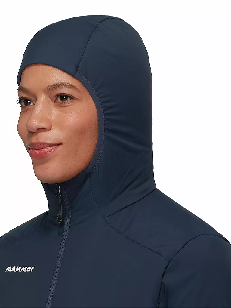 MAMMUT | Damen Hybridjacke Rime Light IN Flex Hooded | dunkelblau