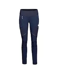 MAMMUT | Damen Softshell Wanderhose Eiger Speed SO Hybrid | dunkelblau