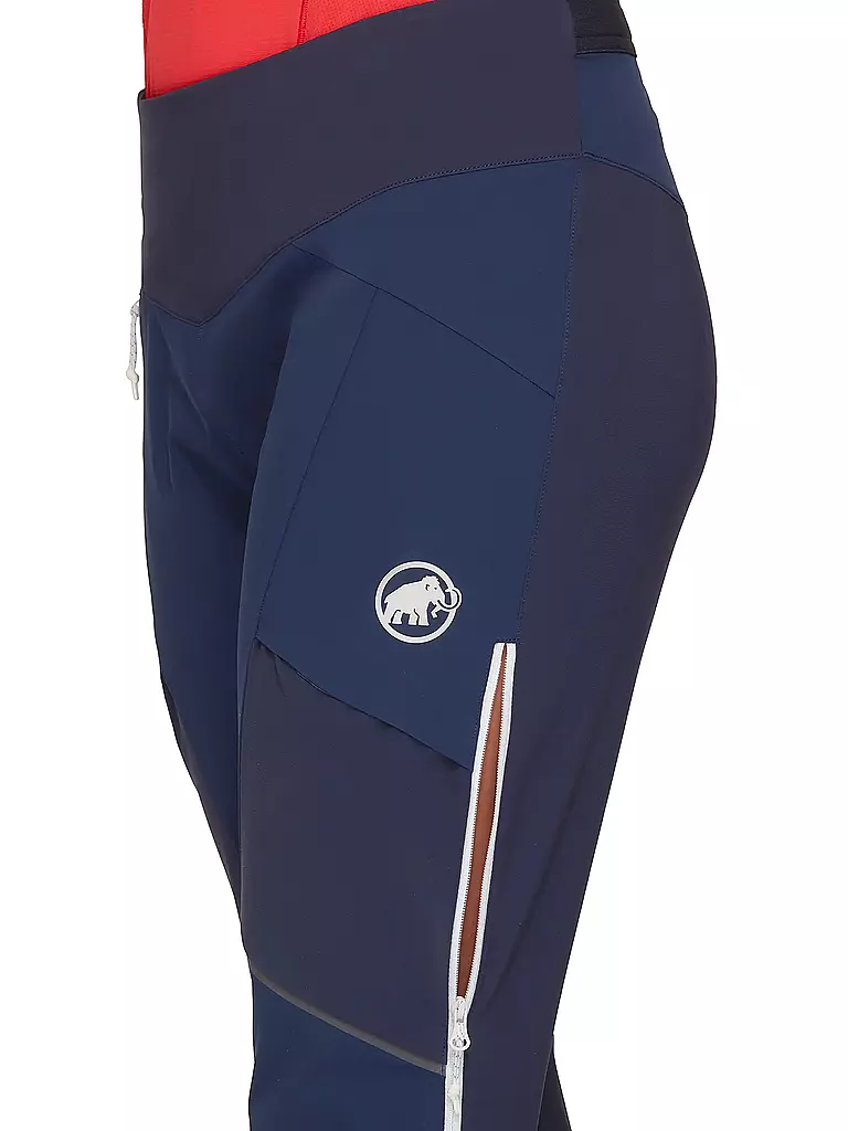 MAMMUT | Damen Softshell Wanderhose Eiger Speed SO Hybrid | dunkelblau