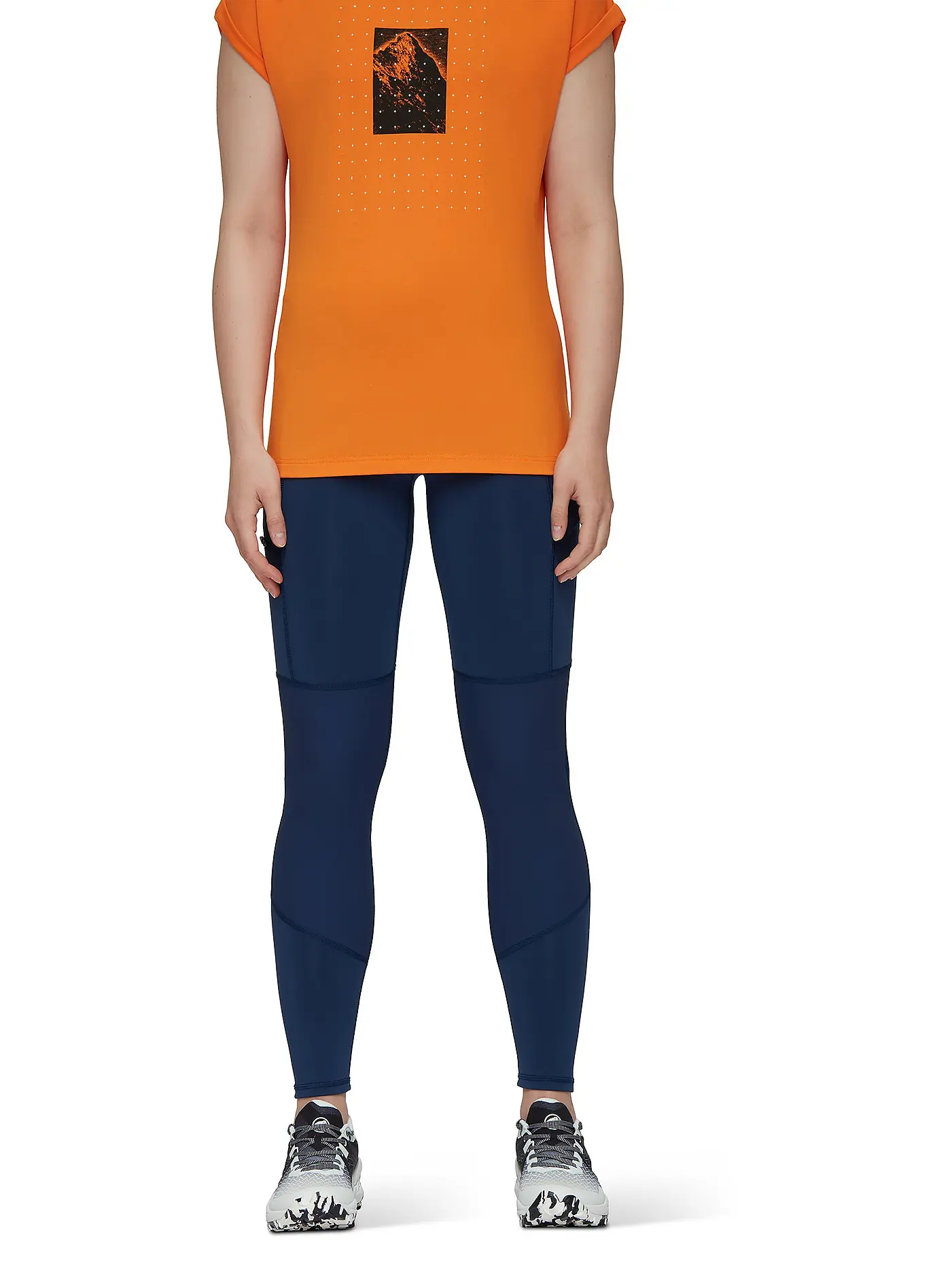 MAMMUT | Damen Tight Zinal Hybrid | dunkelblau