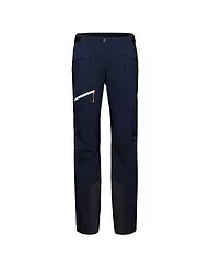 MAMMUT | Damen Touren Softshellhose Taiss Guide mit Schneegamasche | dunkelblau
