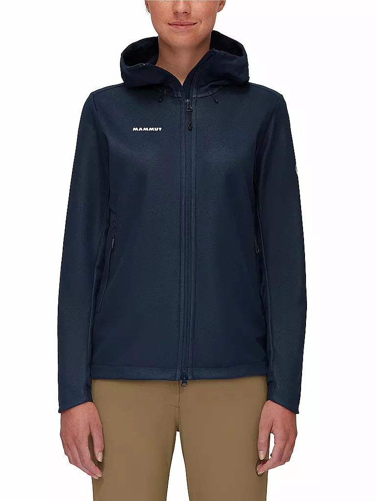 MAMMUT | Damen Wander Softshelljacke Ultimate VII Hooded | blau