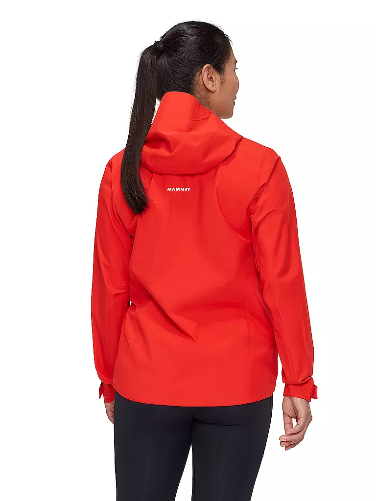 MAMMUT | Damen Wanderjacke Alto Light 2,5L Hoodie | rot