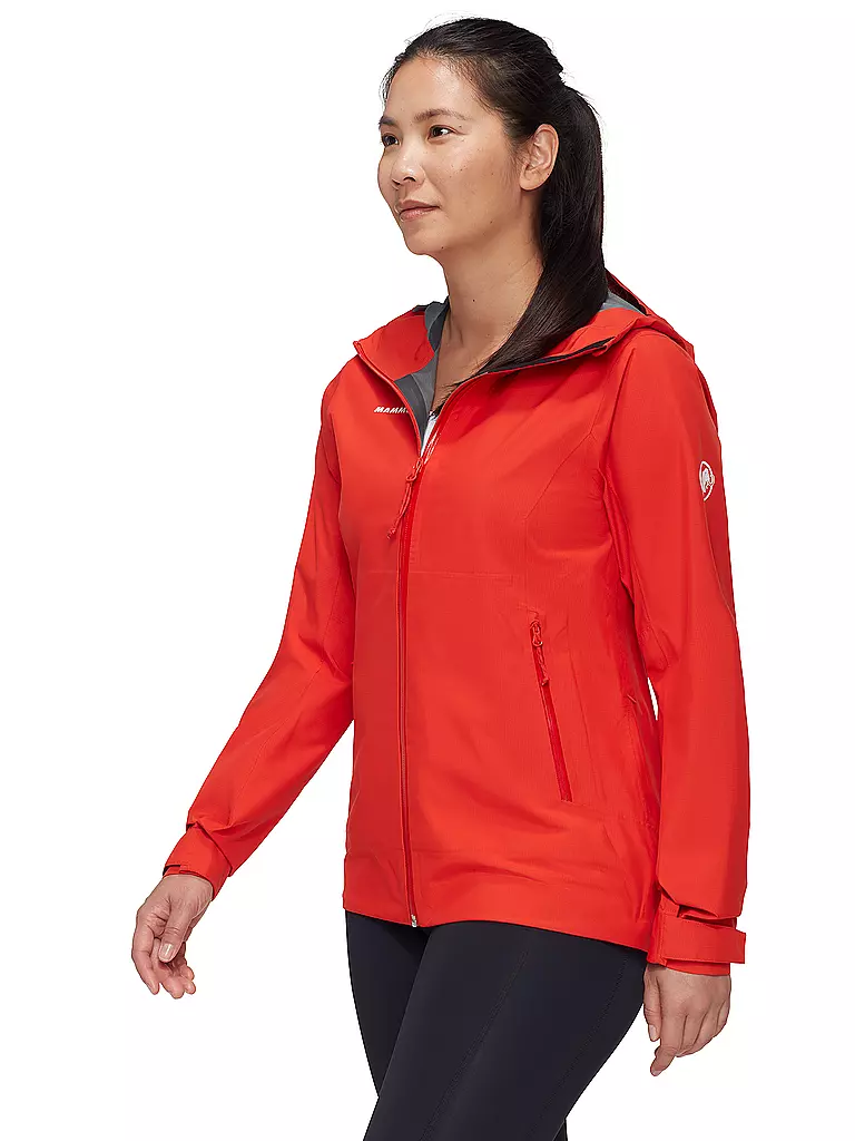 MAMMUT | Damen Wanderjacke Alto Light 2,5L Hoodie | rot
