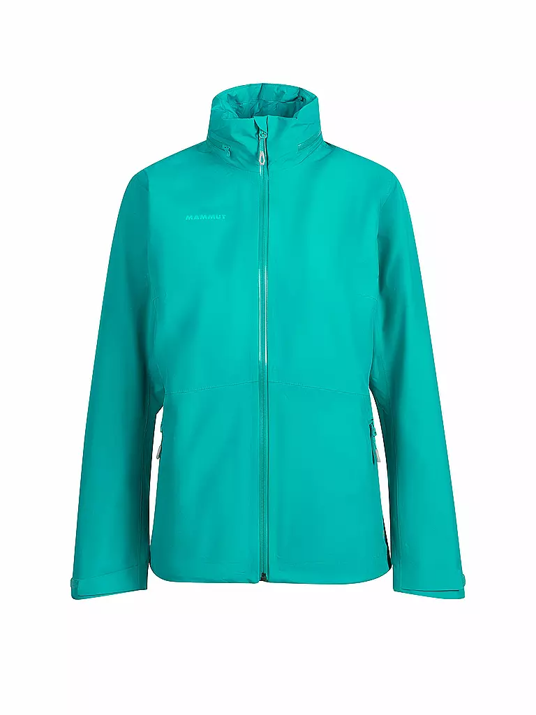 MAMMUT | Damen Wanderjacke Ayako Tour Hooded GTX | türkis