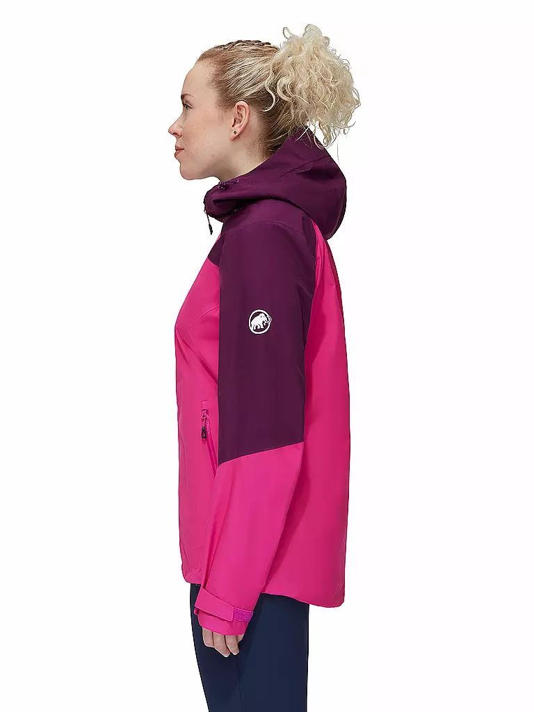 MAMMUT | Damen Wanderjacke Convey Tour Hooded | pink