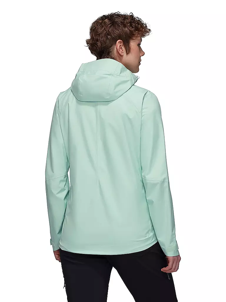 MAMMUT | Damen Wanderjacke Convey Tour HS 2,5L GTX Hoodie | hellgrün