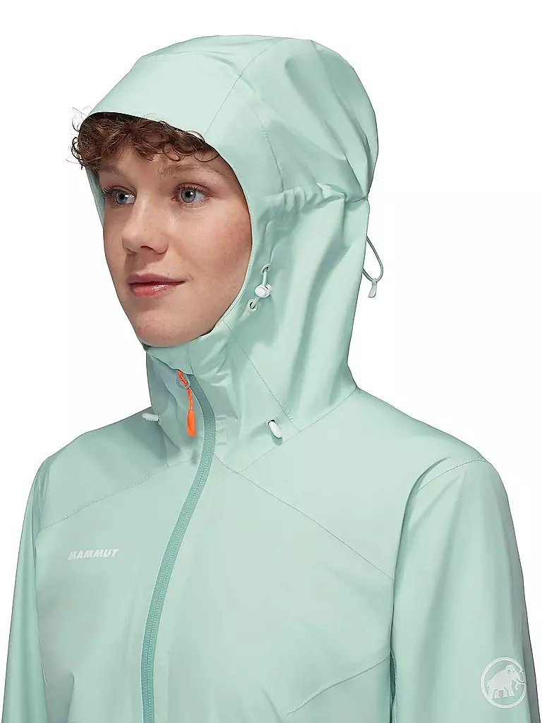 MAMMUT | Damen Wanderjacke Convey Tour HS 2,5L GTX Hoodie | hellgrün