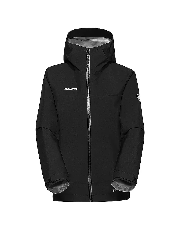 MAMMUT | Damen Wanderjacke Crater Light GTX 3L Hoodie | schwarz