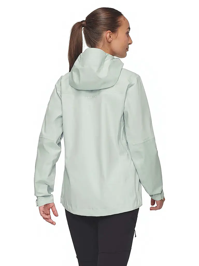 MAMMUT | Damen Wanderjacke Ducan Guide HS Hooded | hellgrün