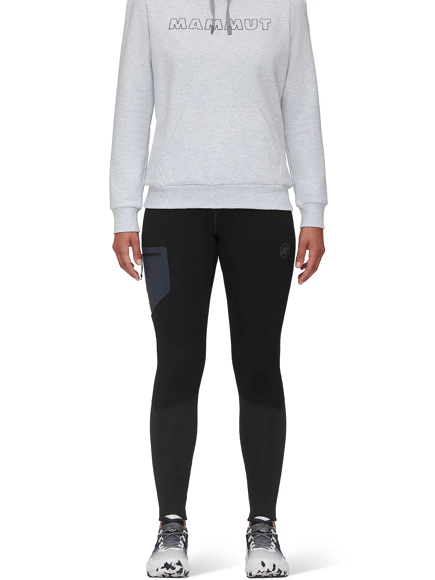 MAMMUT | Damen Wandertight Aconcagua Polartec Long | schwarz