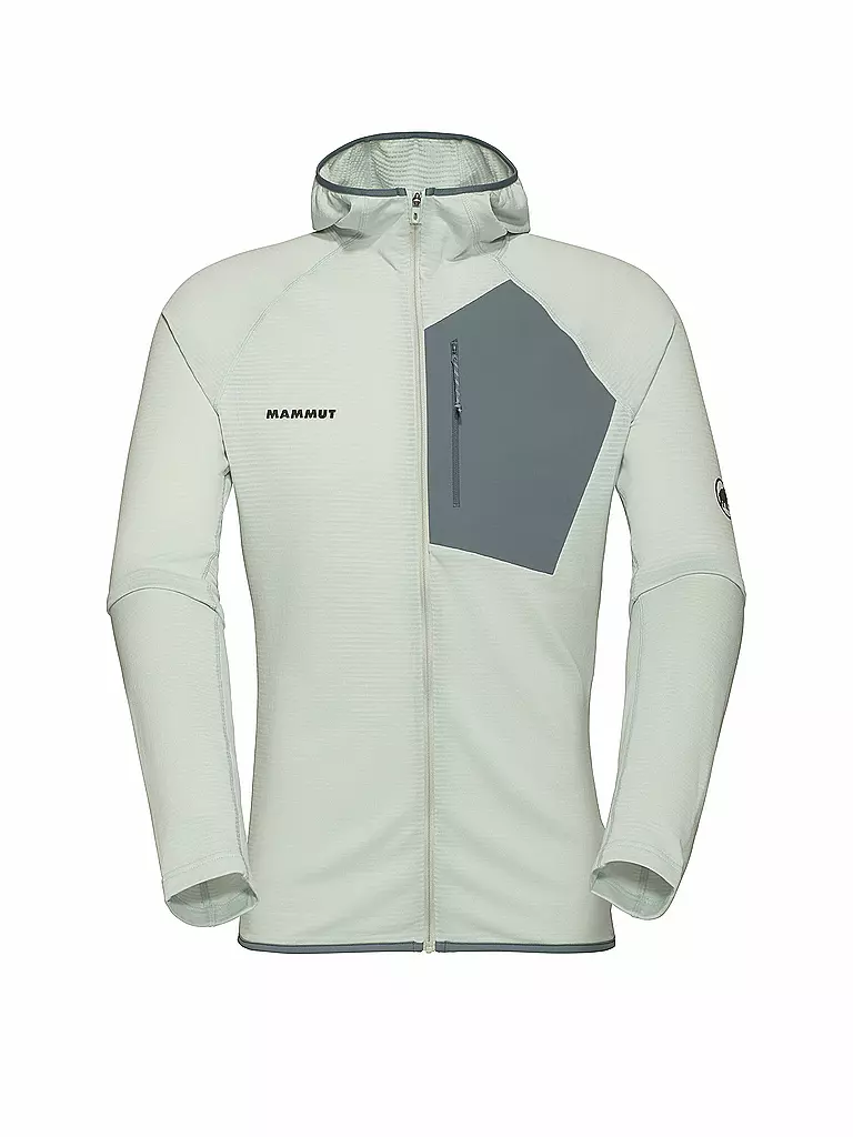 MAMMUT | Herren Fleecejacke Aenergy Light ML Hoodie | grau