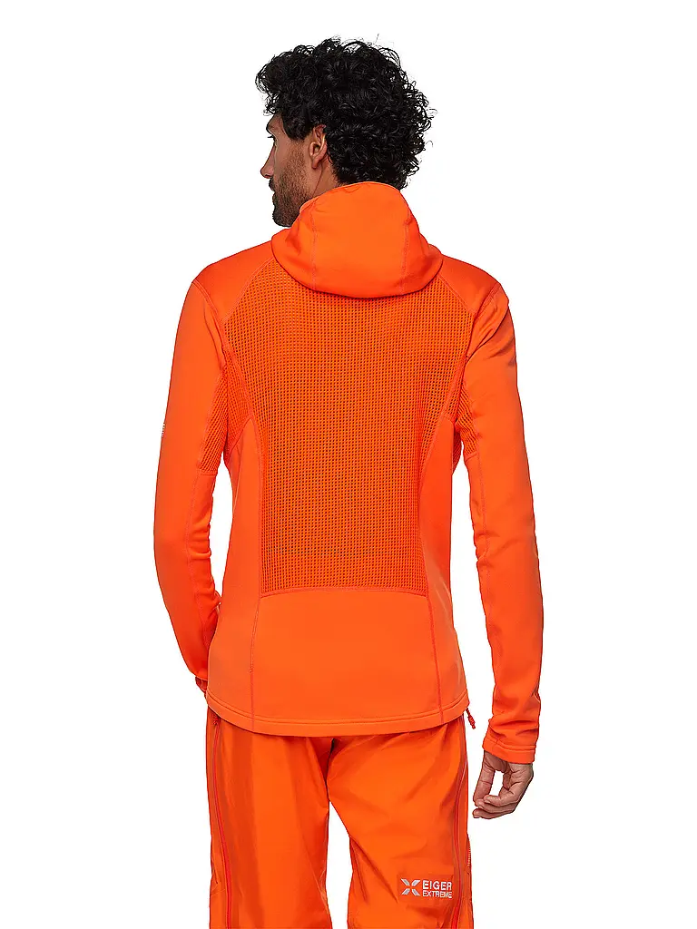 MAMMUT | Herren Fleecejacke Eiger Nordwand Advanced ML Hooded | orange