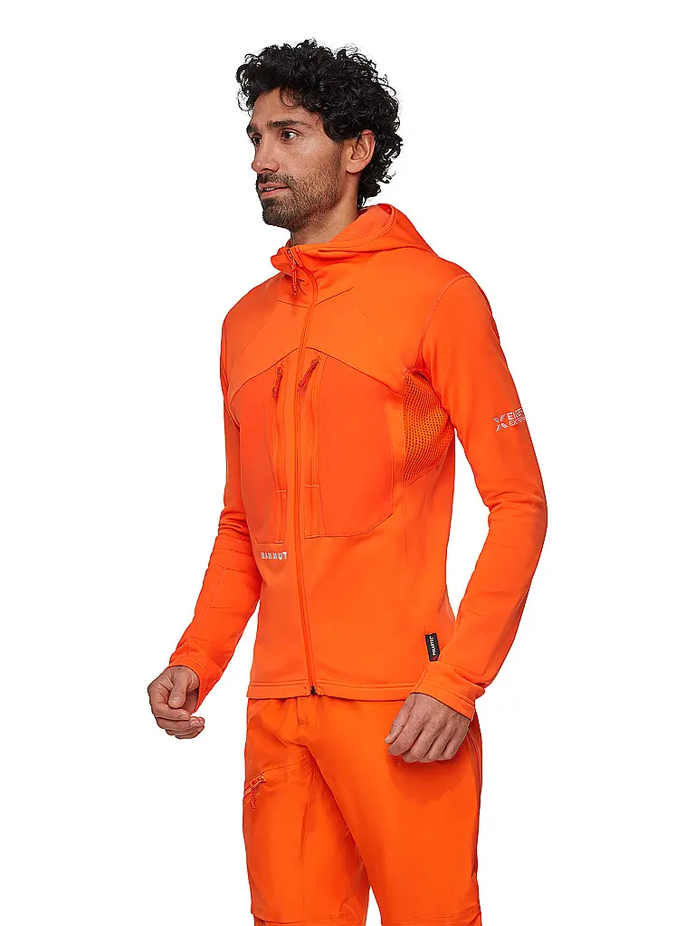 MAMMUT | Herren Fleecejacke Eiger Nordwand Advanced ML Hooded | orange