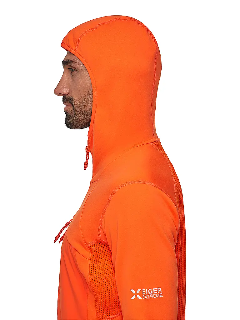MAMMUT | Herren Fleecejacke Eiger Nordwand Advanced ML Hooded | orange