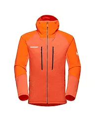 MAMMUT | Herren Fleecejacke Eiswand Advanced ML Hooded | orange