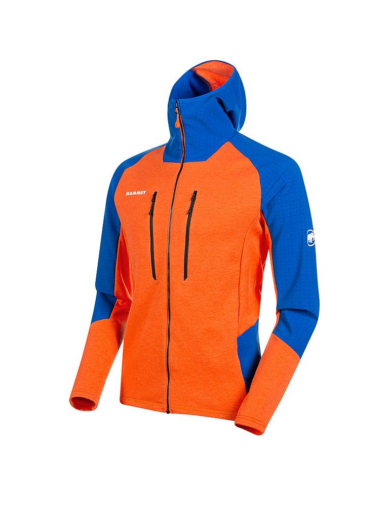 MAMMUT | Herren Fleecejacke Eiswand Advanced ML Hooded | orange