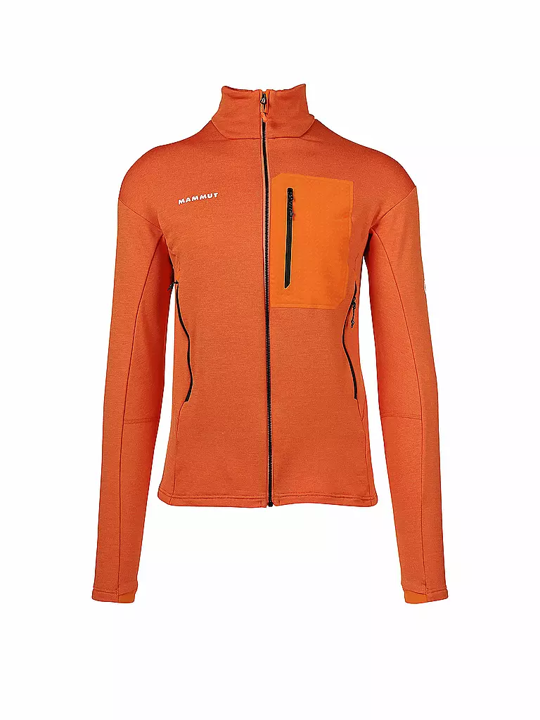 MAMMUT | Herren Fleecejacke Eiswand Guide | orange