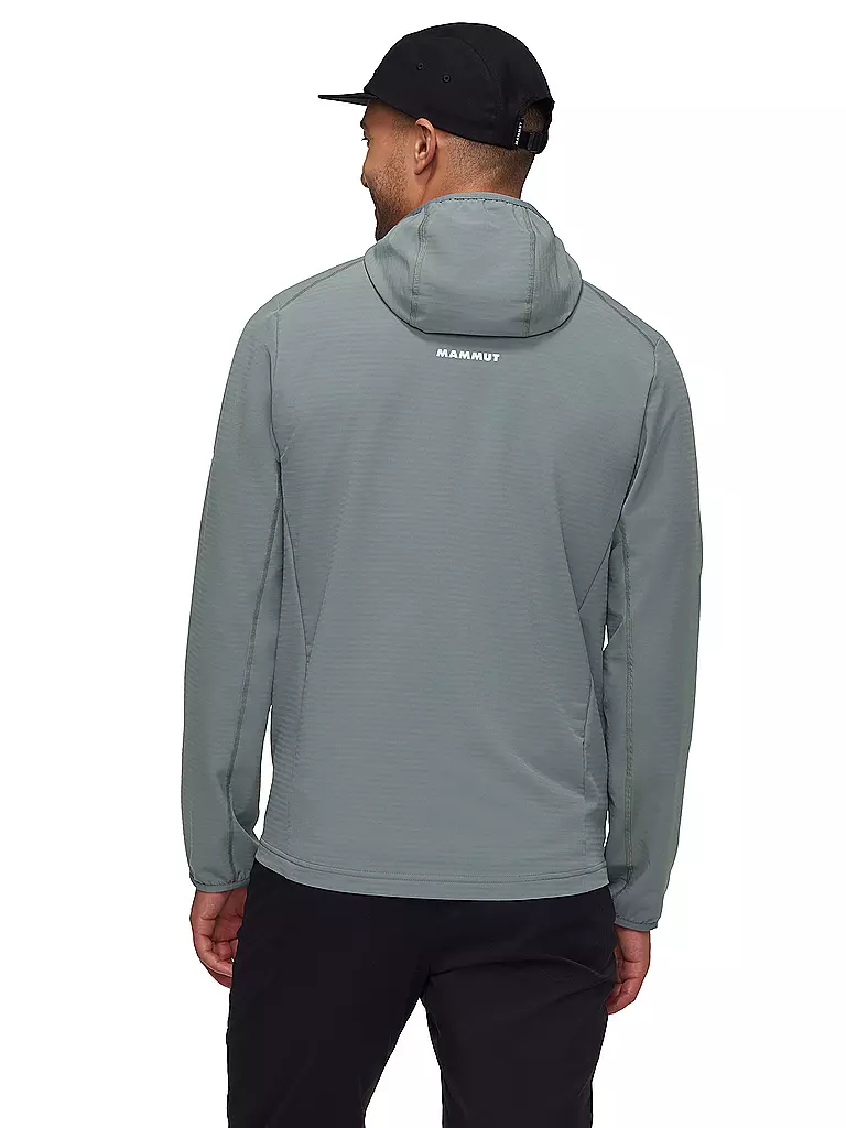 MAMMUT | Herren Fleecejacke Madris Light ML Hooded | grau