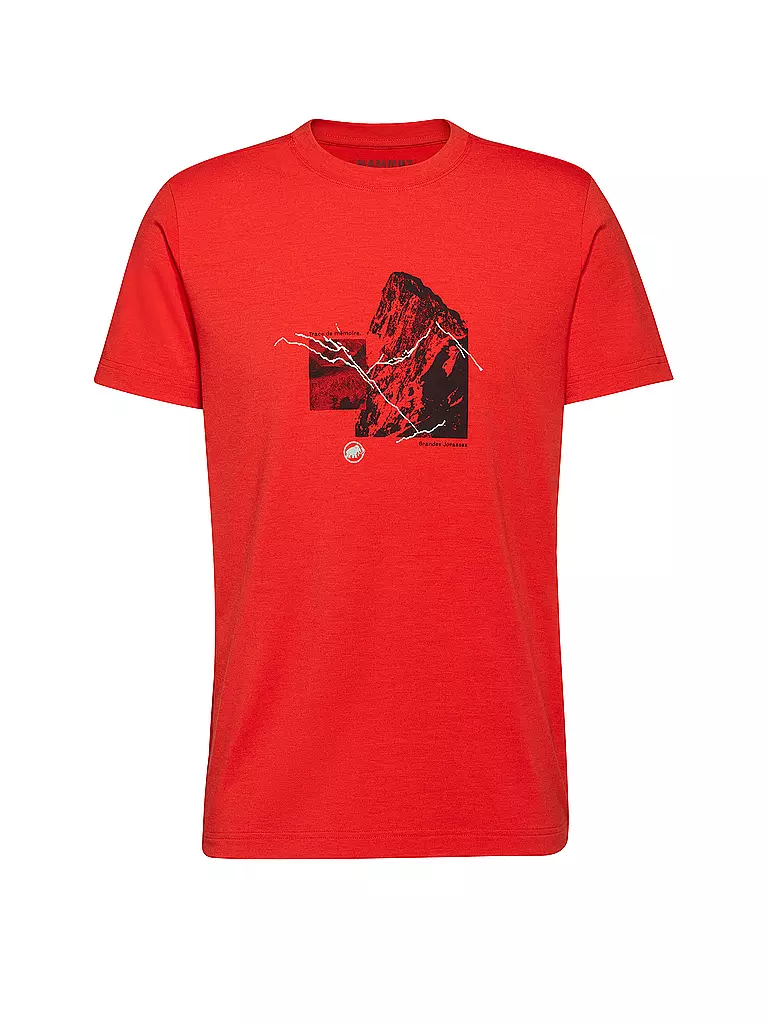 MAMMUT | Herren Funktionsshirt Mountain | rot