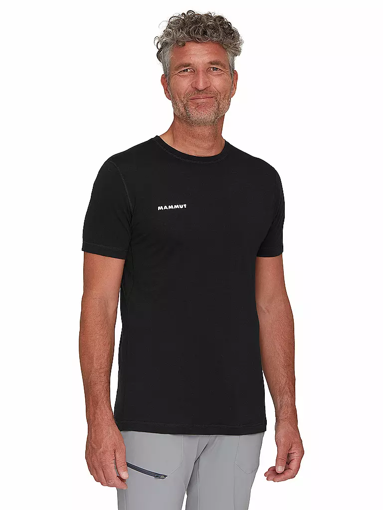 MAMMUT | Herren Funktionsshirt Tree Wool | schwarz
