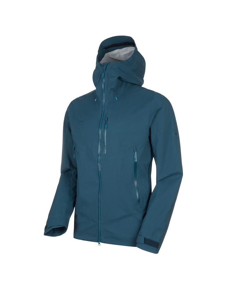 MAMMUT | Herren Hardshell-Jacke Kento Hooded | blau