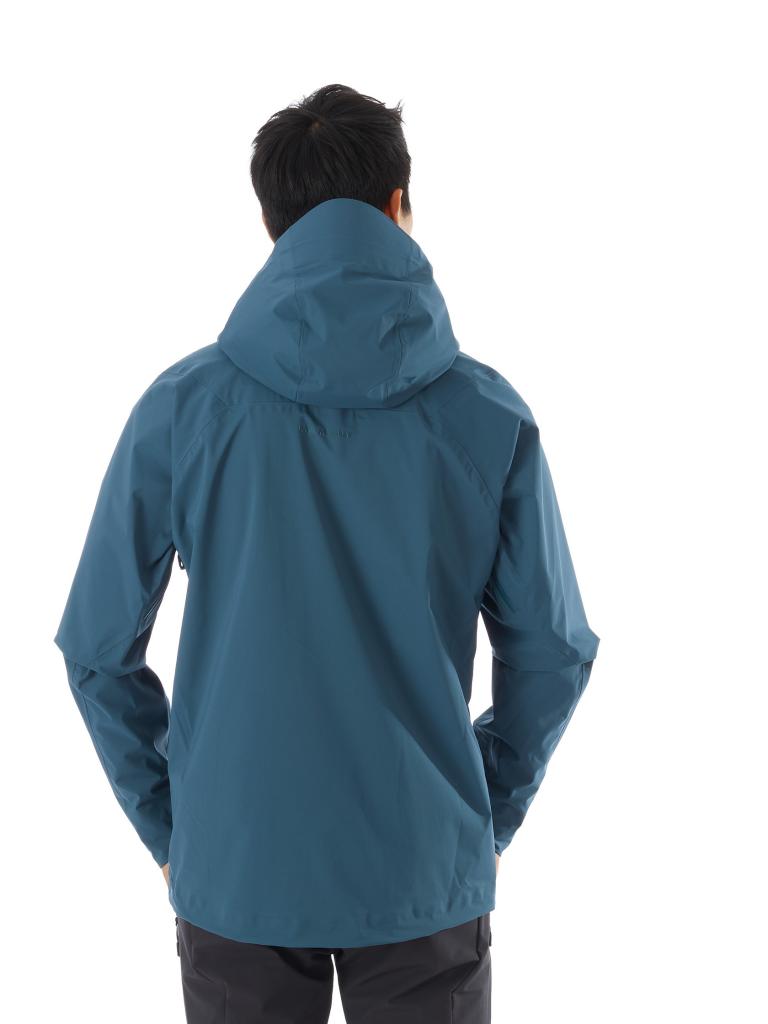 MAMMUT | Herren Hardshell-Jacke Kento Hooded | blau