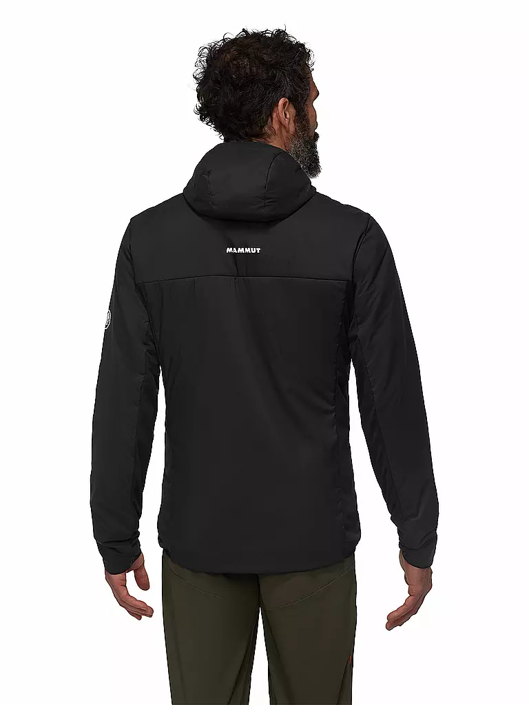 MAMMUT | Herren Isolationsjacke Rime Light IN Flex Hooded | schwarz