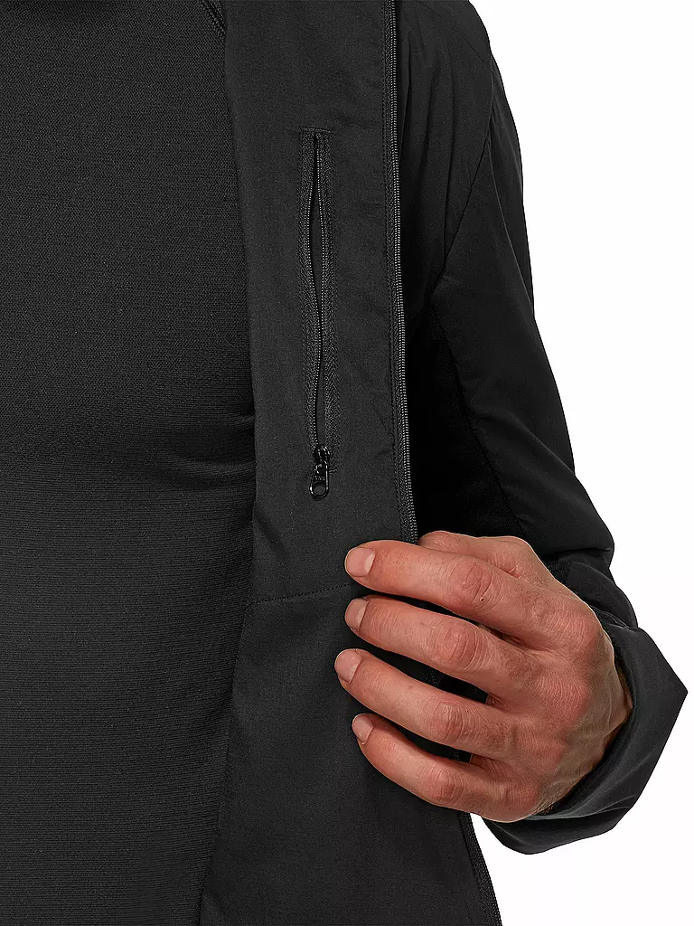 MAMMUT | Herren Isolationsjacke Rime Light IN Flex Hooded | schwarz