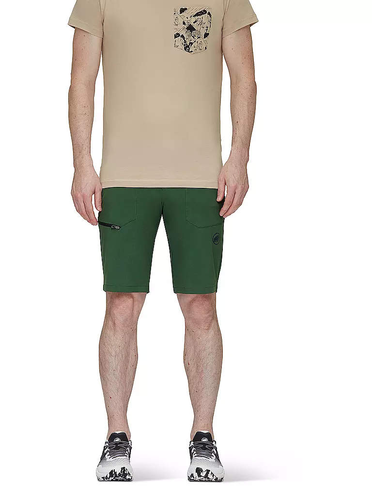 MAMMUT | Herren Short Runbold | dunkelgrün