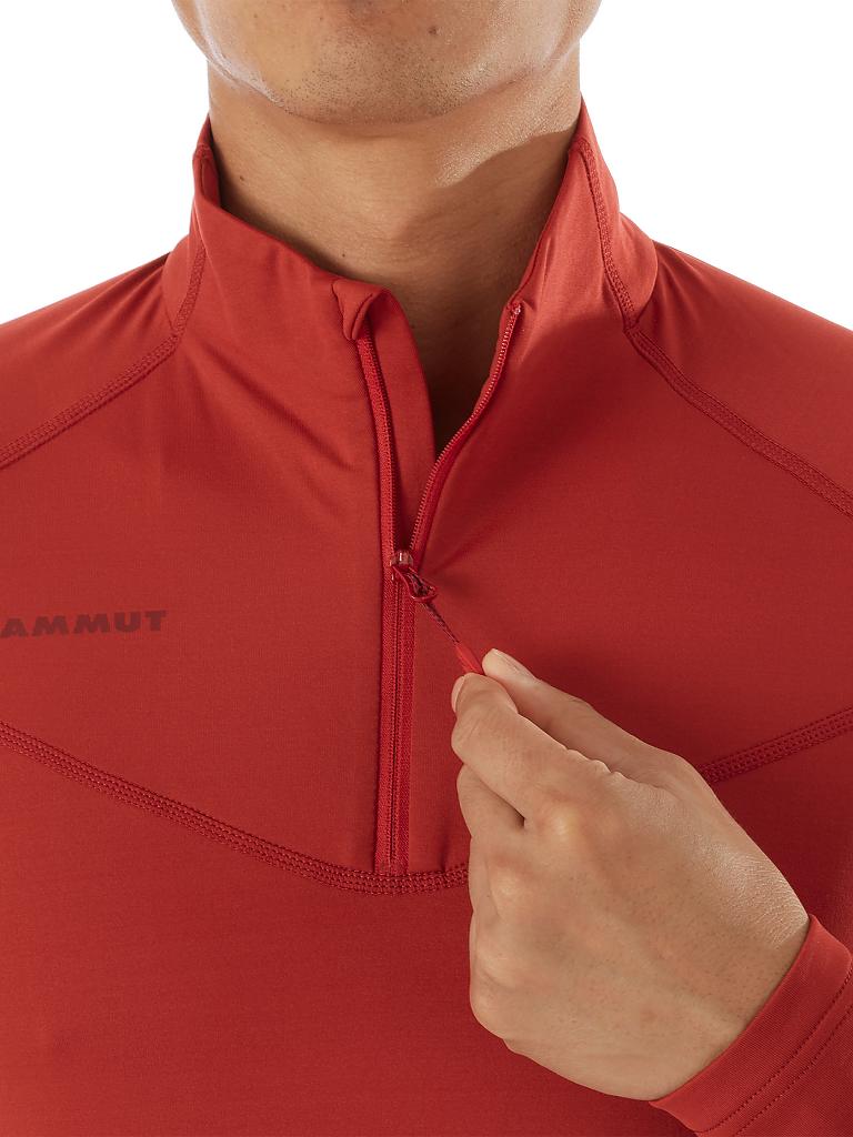 MAMMUT | Herren Ski-Unterzieher Snow Half Zip | rot