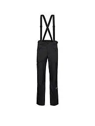 MAMMUT | Herren Softshell Tourenhose Eiger Nordwand Pro mit Träger | schwarz