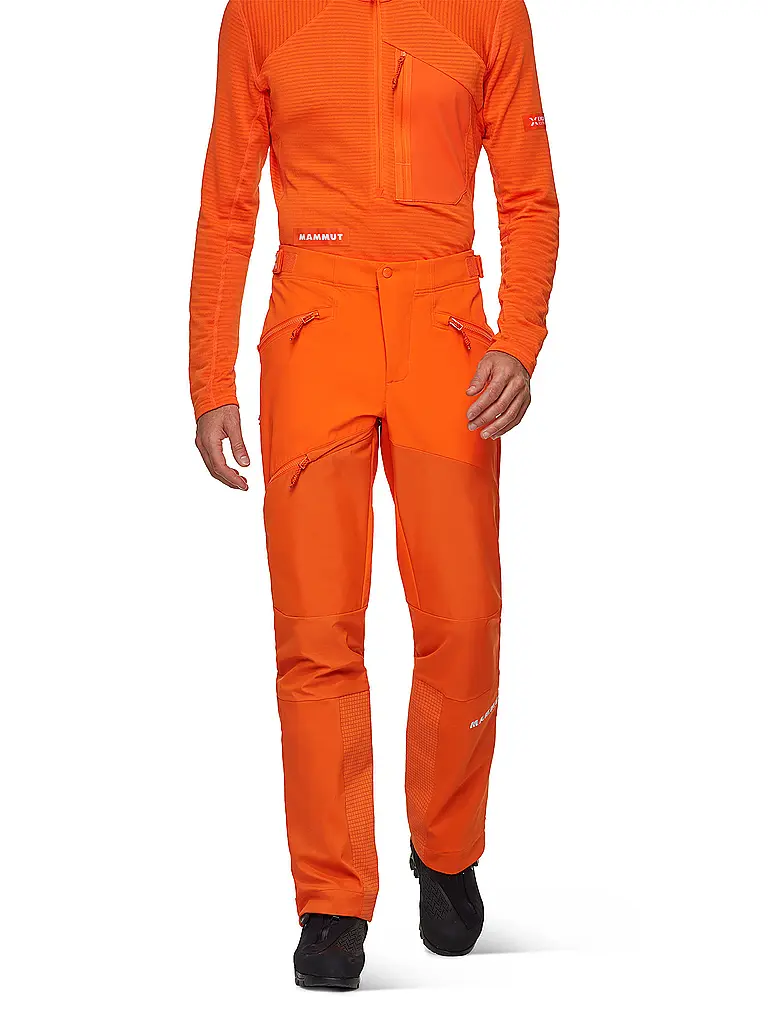 MAMMUT | Herren Softshell Tourenhose Eiger Nordwand Pro mit Träger | 