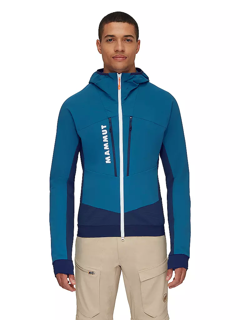 MAMMUT | Herren Softshelljacke Aenergy Hybrid | blau