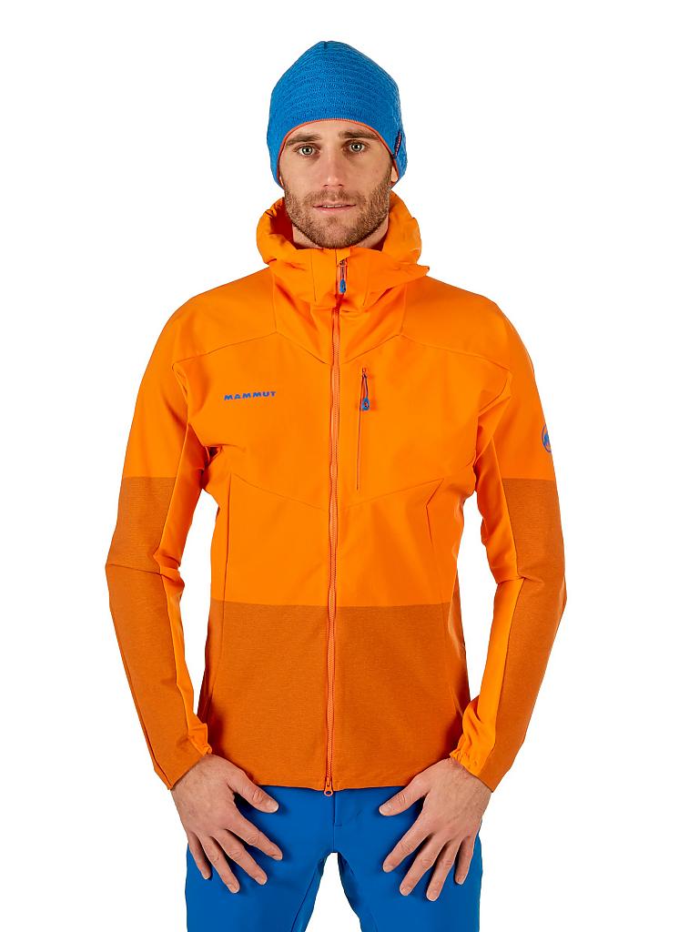 MAMMUT | Herren Softshelljacke Eisfeld Light Hoody | orange