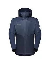 MAMMUT | Herren Softshelljacke Ultimate VII Hoodie | Dunkelblau