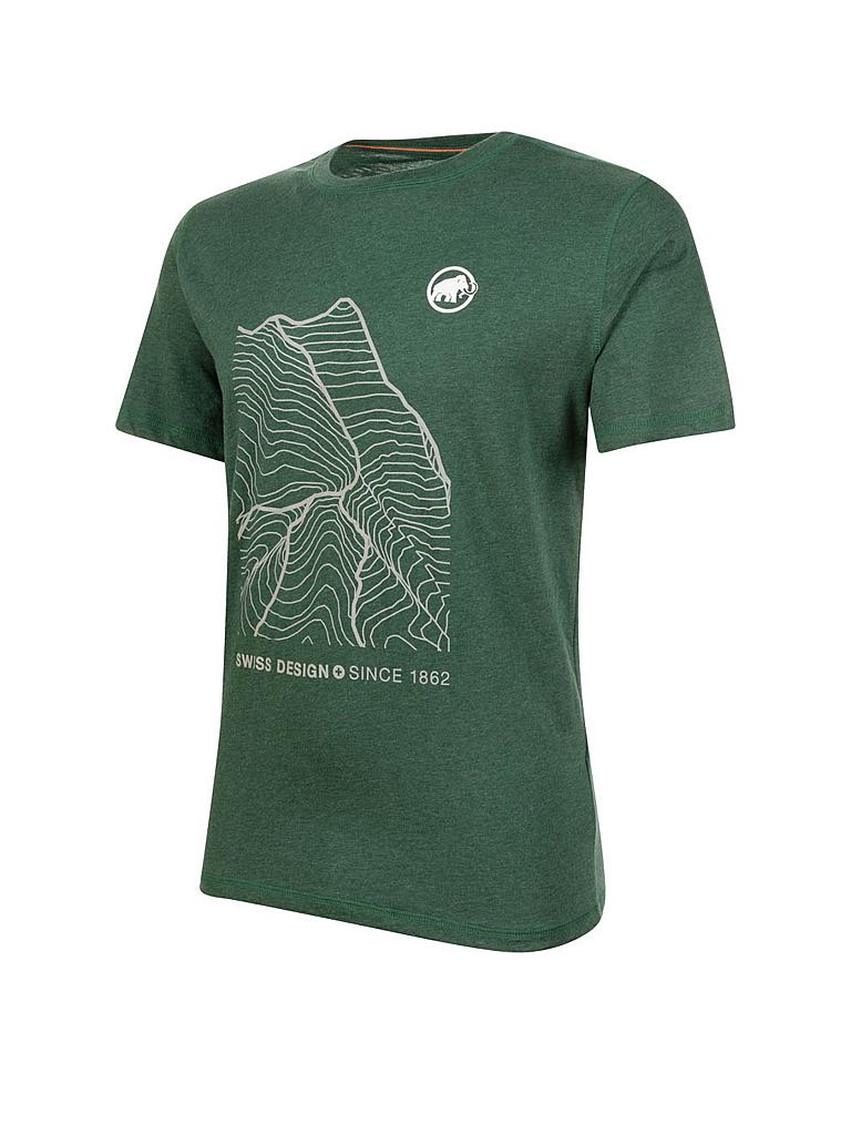 MAMMUT | Herren T-Shirt Sloper | grün