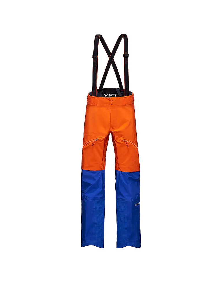 MAMMUT | Herren Tourenhose Eiger Nordwand Pro 3L GTX HS mit Träger | orange