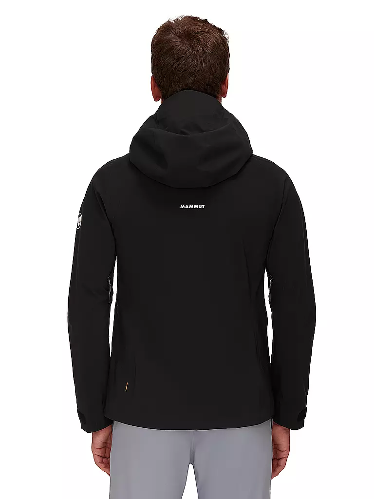 MAMMUT | Herren Tourenjacke Alto Guide 3L Dry-Pro Hoodie | schwarz