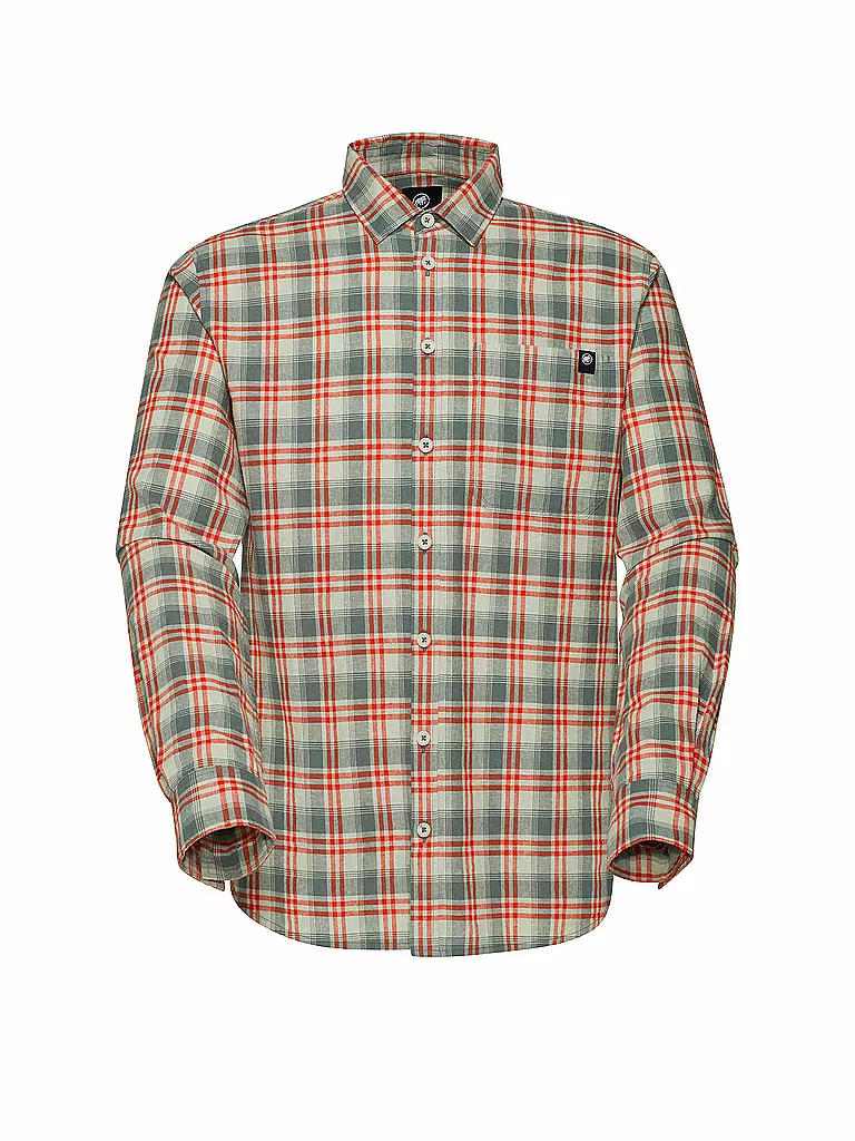 MAMMUT | Herren Wanderhemd Trovat Summer | rot