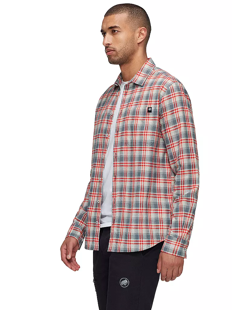 MAMMUT | Herren Wanderhemd Trovat Summer | rot