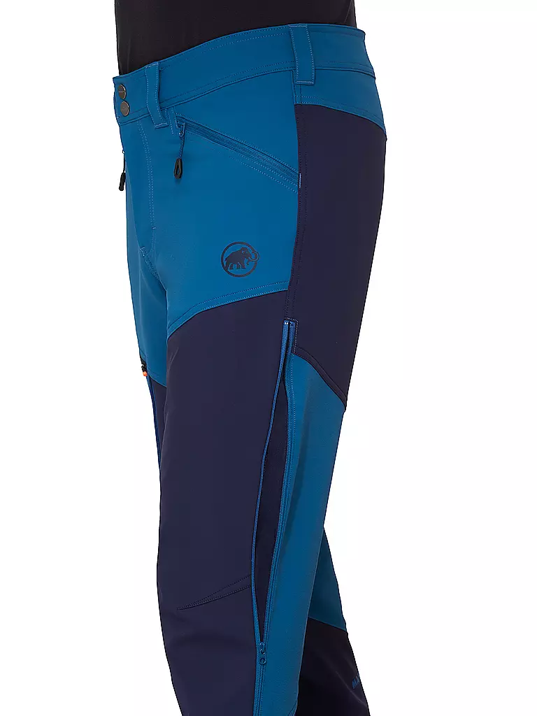 MAMMUT | Herren Wanderhose Zinal Guide Hybrid/Regular | blau