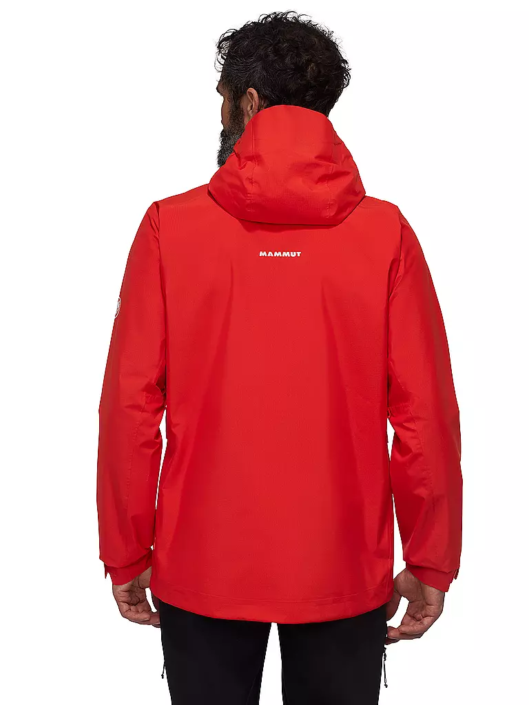 MAMMUT | Herren Wanderjacke Alto Light 2,5L Hoodie | rot