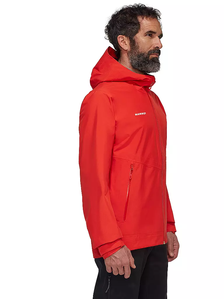 MAMMUT | Herren Wanderjacke Alto Light 2,5L Hoodie | rot