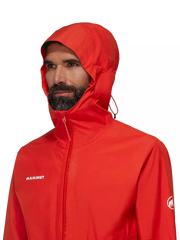 MAMMUT | Herren Wanderjacke Alto Light 2,5L Hoodie | rot